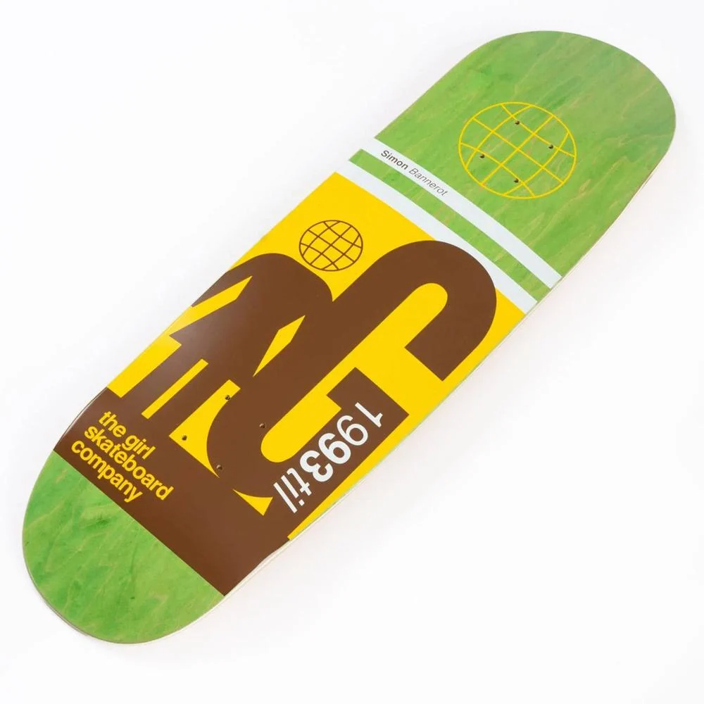 Girl Bannerot International OG - Couch Shape 9.25" Skateboard Deck - Image 4