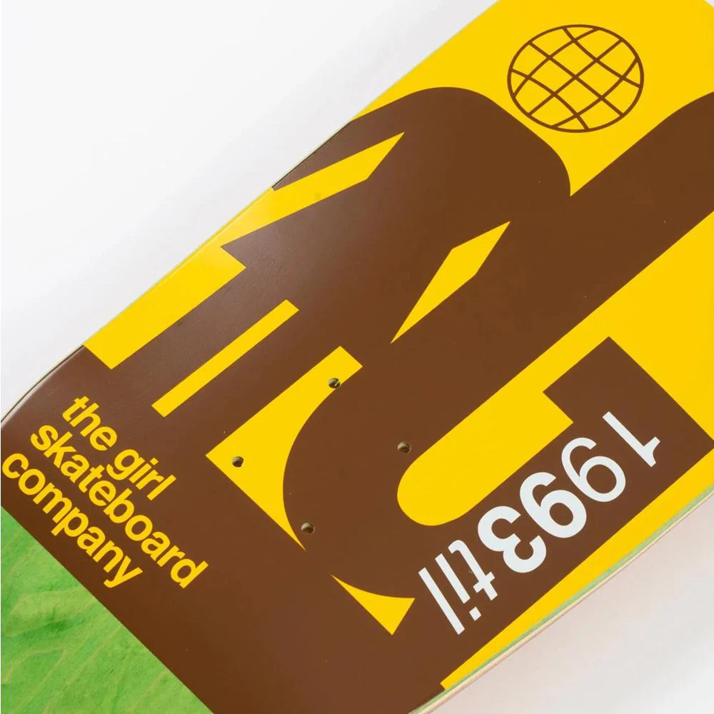 Girl Bannerot International OG - Couch Shape 9.25" Skateboard Deck - Image 5