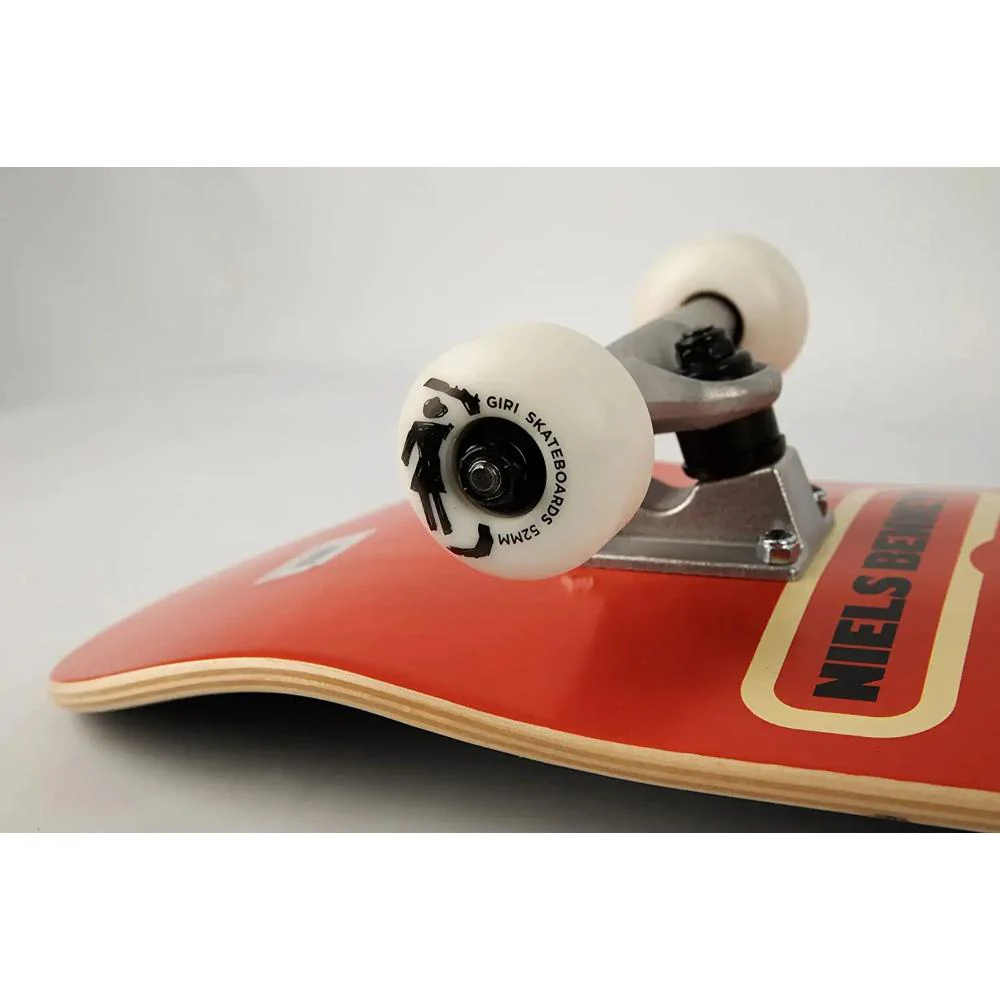 Girl Bennett 93 Til 7.87" Skateboard in Red - Image 6