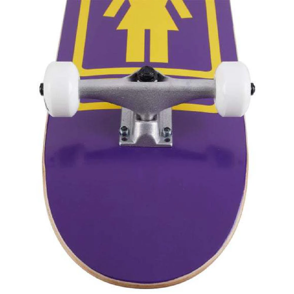Girl Malto 93 Til Purple and Yellow 7.87" Skateboard - Image 5