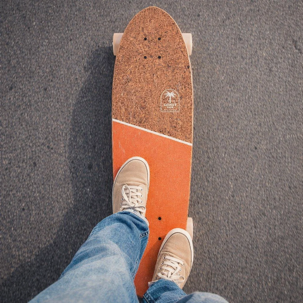 Globe Big Blazer 32" Complete Cruiser Longboard – Coconut / Mandarin - Image 6