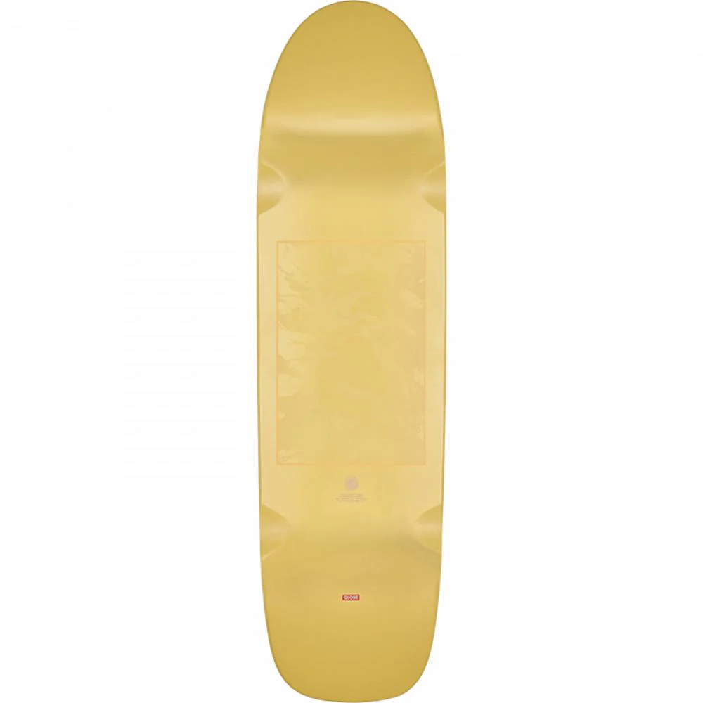 Globe Shooter 8.6" Yellow/Comehell Skateboard Deck