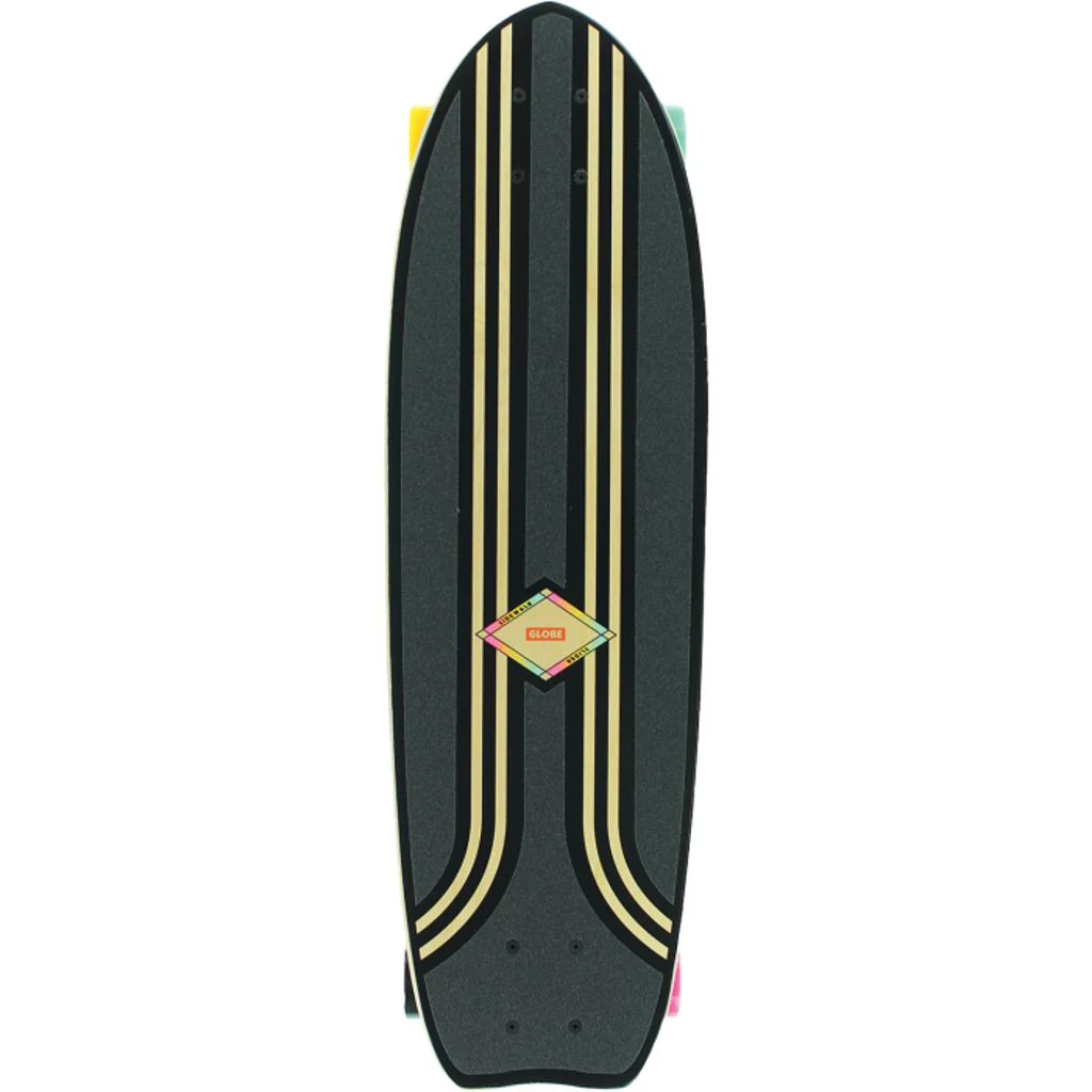 Globe Sidewalk Slider Black/Shark 8.25" Skateboard - Image 2