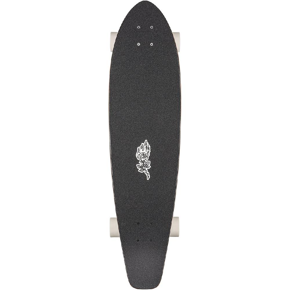 Globe The All Time Black Rose 35" Kicktail Longboard - Image 2