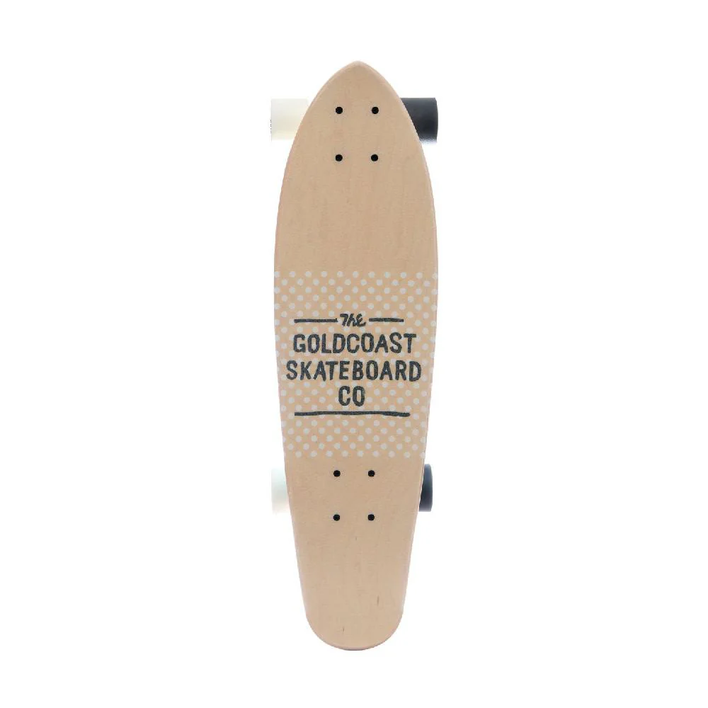 GoldCoast 27" Salvo Cruiser Longboard Skateboard with Kicktail - Image 2