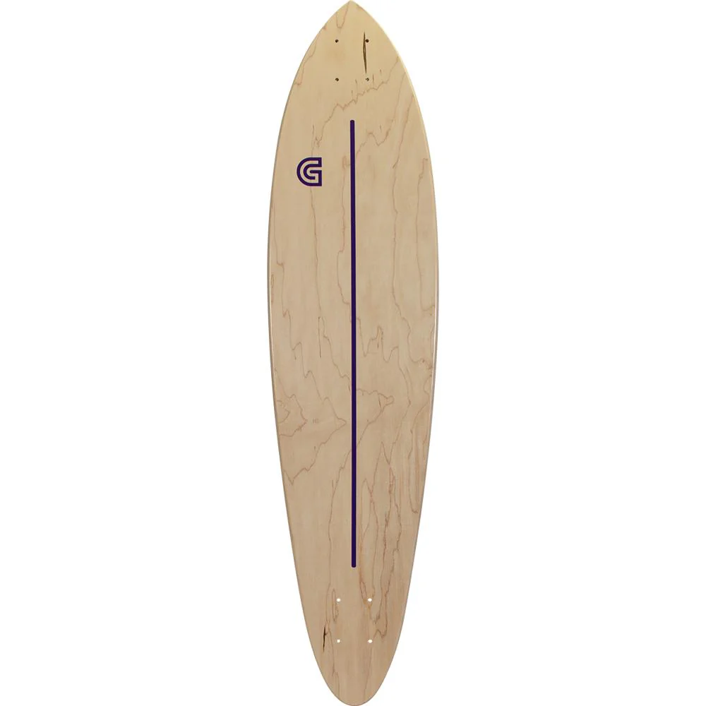Goldcoast Rainbow Wrap 37" Pintail Longboard Deck - Image 2