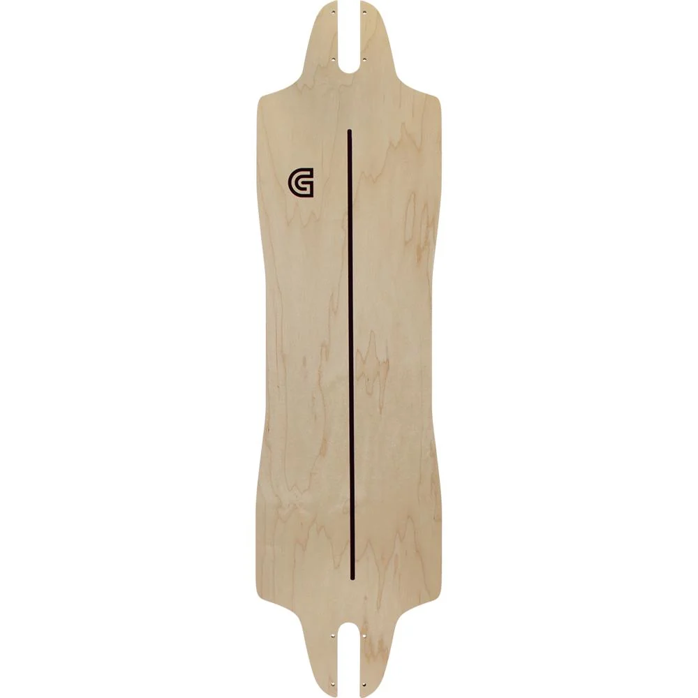 Goldcoast Strokes 36" Drop Through Longboard Deck - Image 2