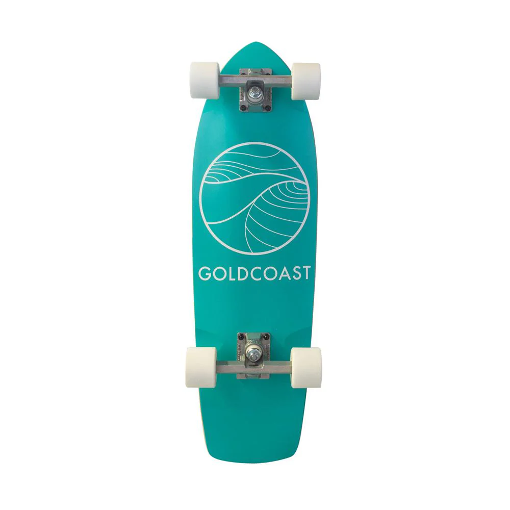 Goldcoast Turquoise 28" Cruiser Longboard