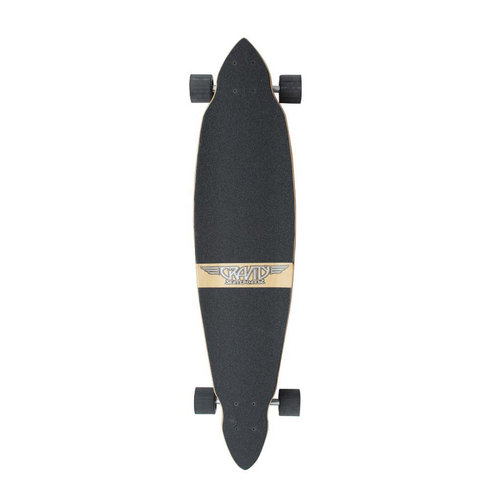Gravity Flower Theme Logo 40" Pintail Longboard - Image 2
