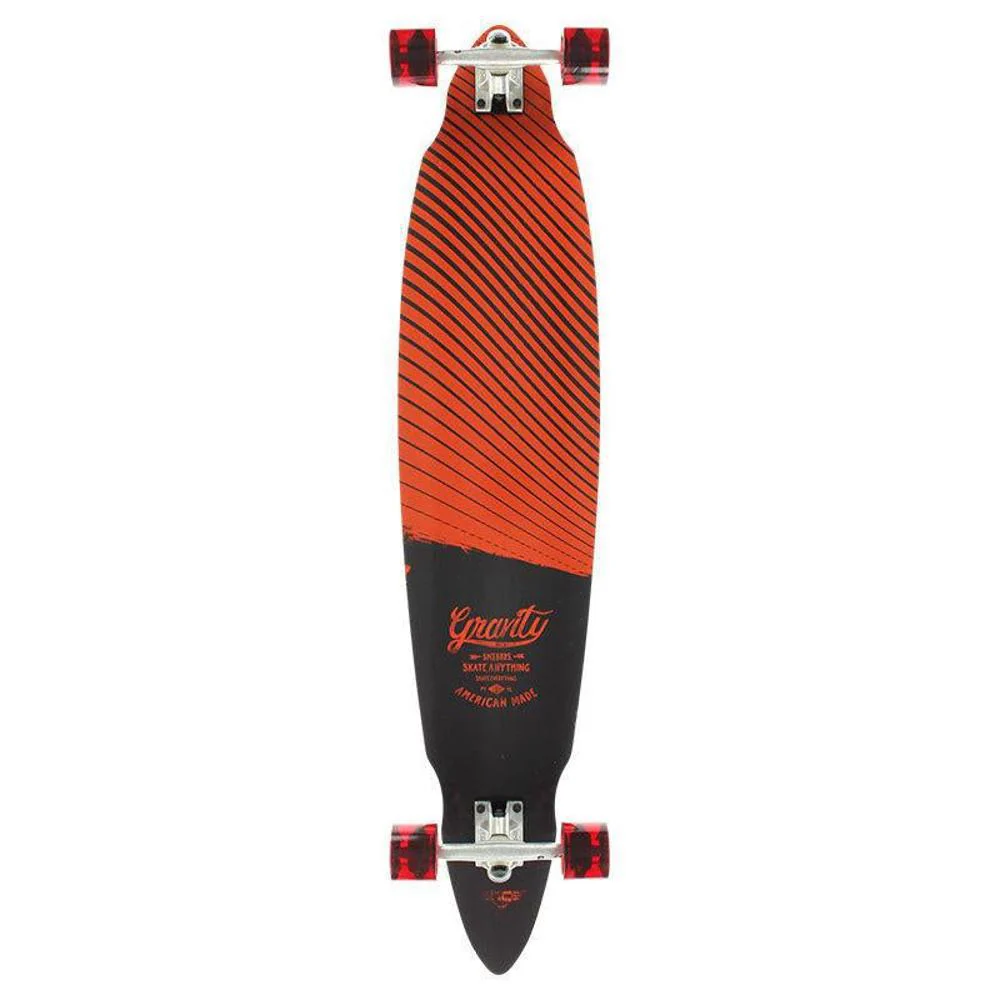 Gravity Longboard Blurred Lines Pintail Longboard 45" - Image 8
