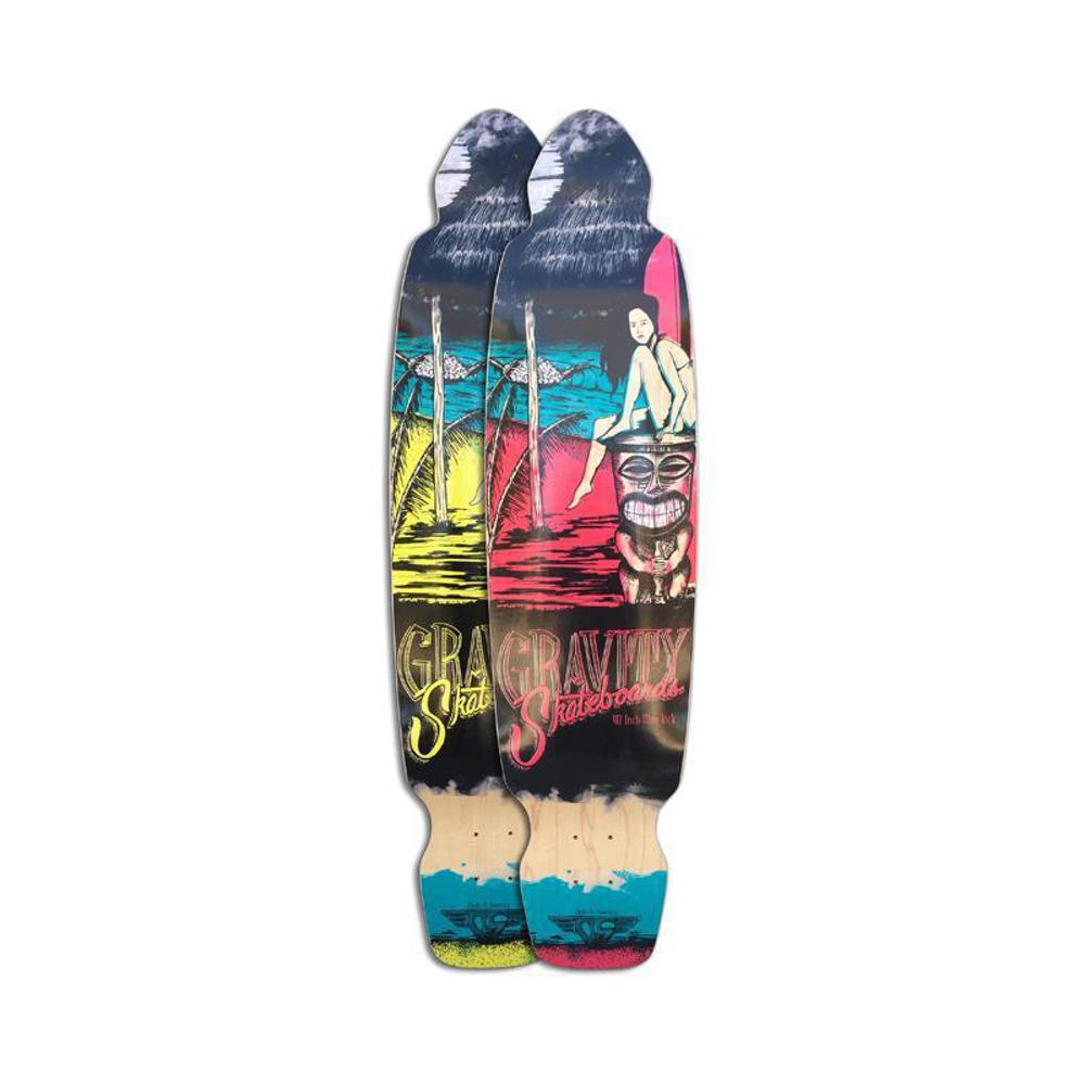 Gravity Mini Kick 40" Mai Tai Yellow Longboard - Complete - Image 2