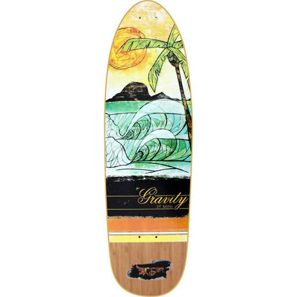 Gravity Mini Skateboard 29" Double Barrel - Deck - Image 2