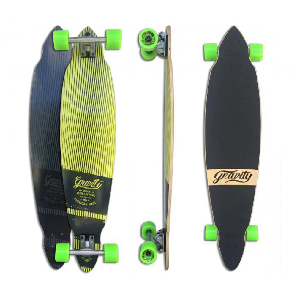 Gravity Skateboard 40" Vision Pintail Longboard - Image 2
