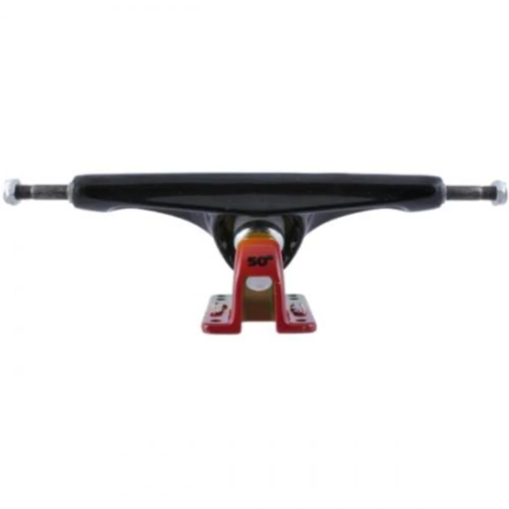Gullwing Charger 10.0" Black/Rasta Longboard Trucks | Set of 2 - Image 3