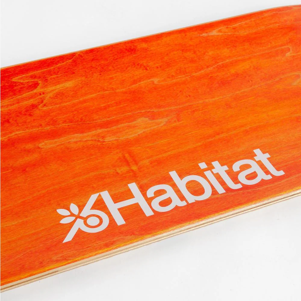 Habitat Circuitry 8.25" Yellow Skateboard Deck - Image 4