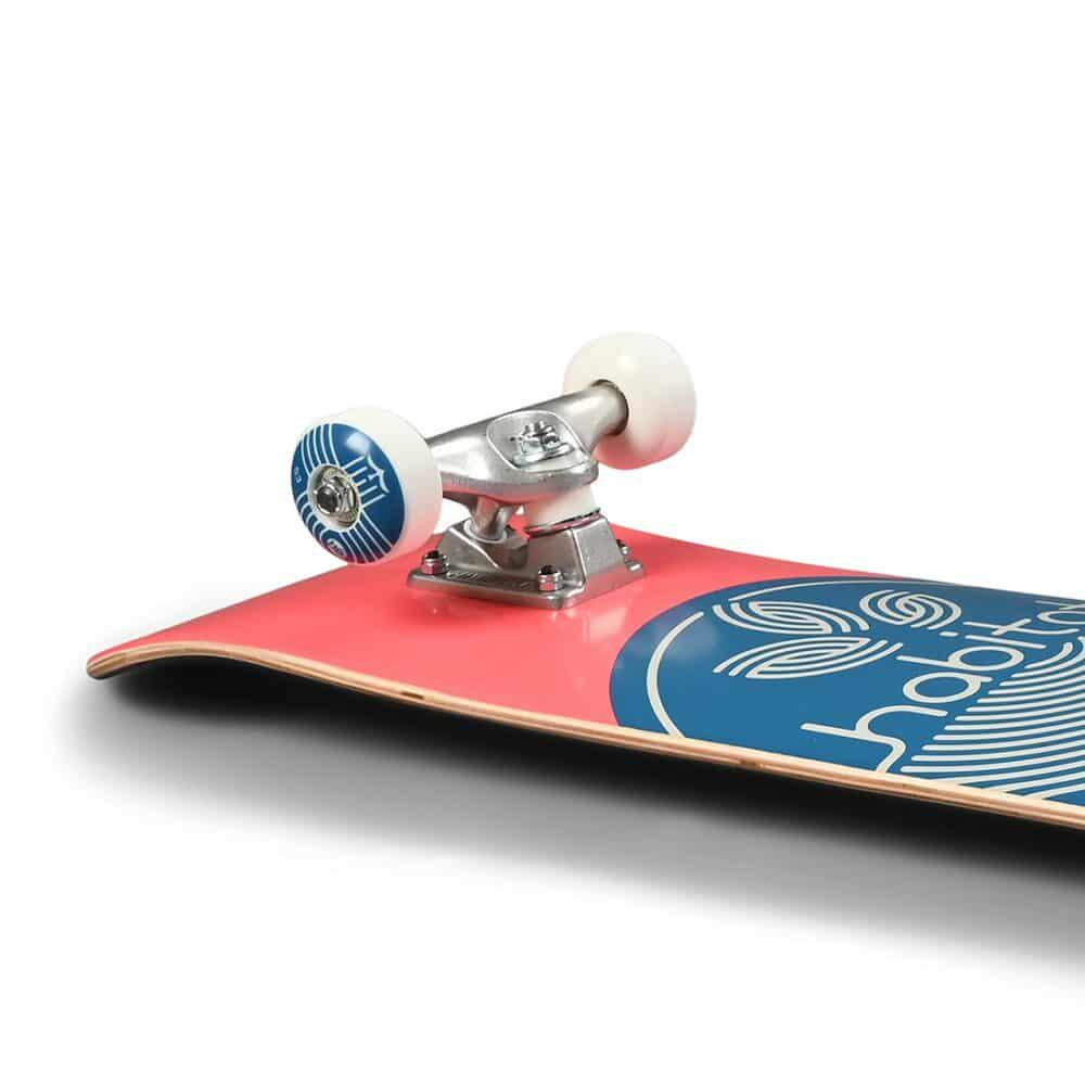 Habitat Leaf Dot Blue 7.75" Complete Skateboard - Image 6
