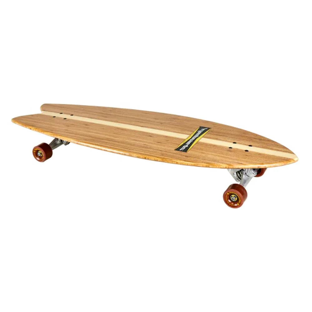 Hamboards Pescadito Bamboo 43" Surfskate Cruising Longboard - Image 4