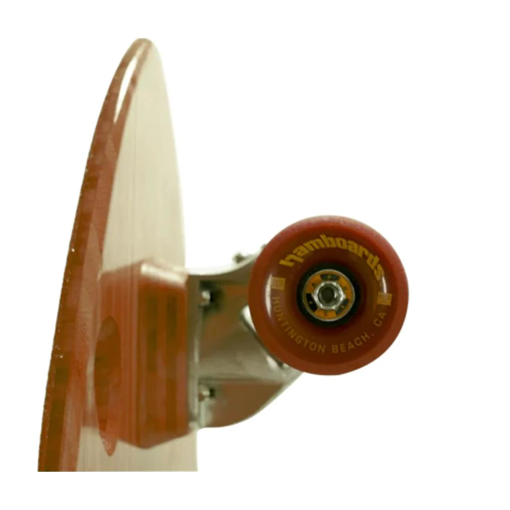 Hamboards Pescadito Bamboo 43" Surfskate Cruising Longboard - Image 7