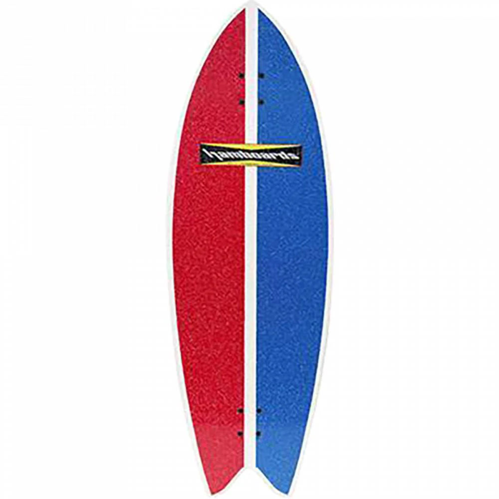 Hamboard Pescadito Dart 43" Surfskate Cruising Longboard - Image 2