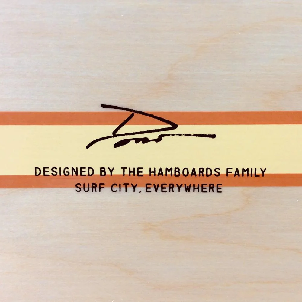 Hamboards Logger Navy 59" Dancing Longboard - Image 9