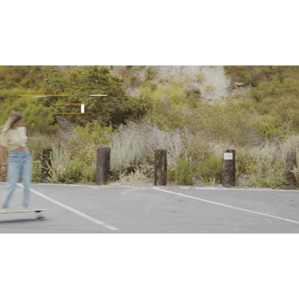 Hamboards Pescadito 43" Swallow Tail Surfskate Longboard - Image 5