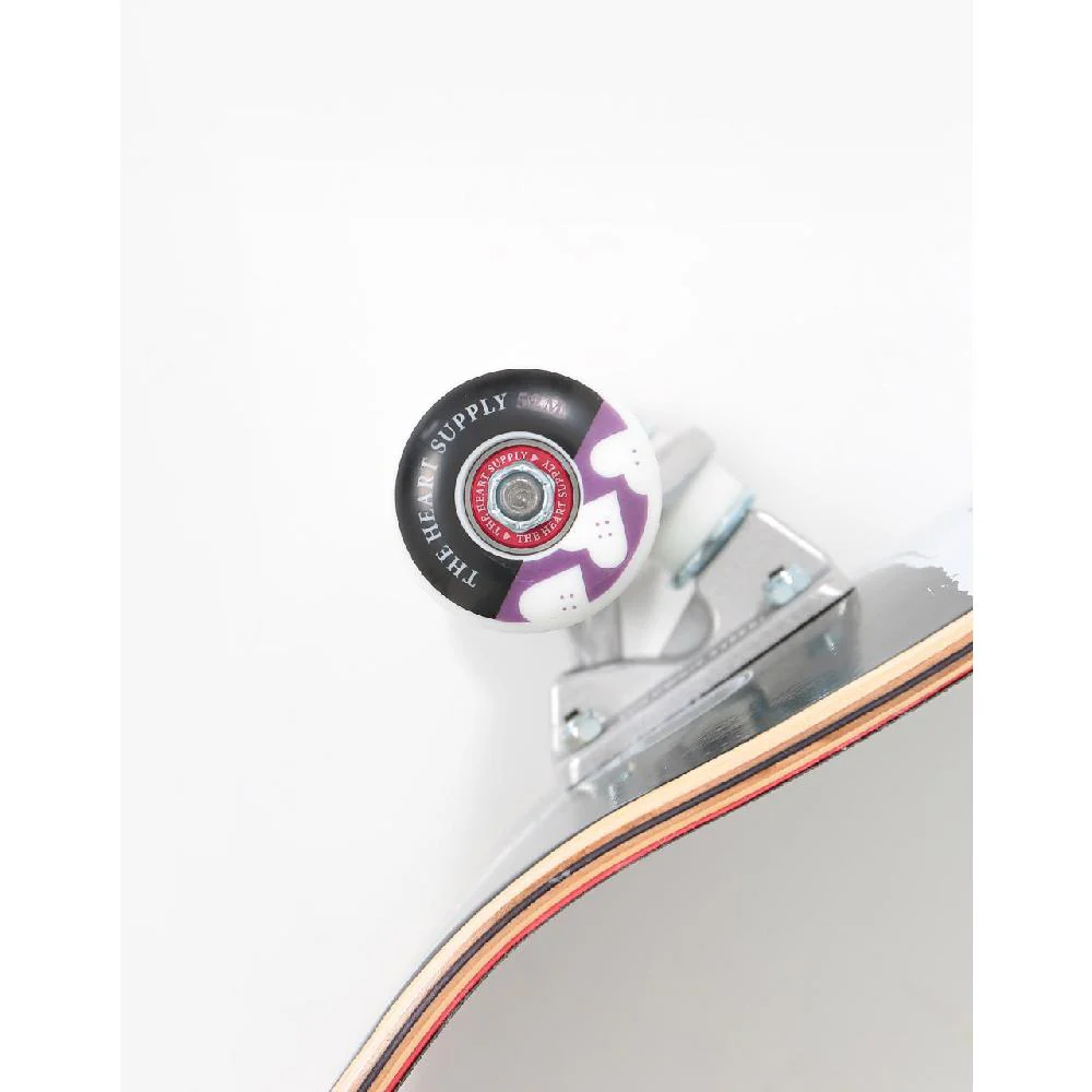 Heart Supply Bam Dark Light Black/White 8.0" Skateboard - Image 7