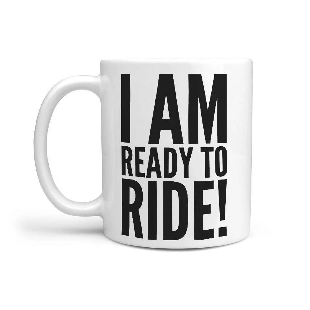 I AM READY TO RIDE! | Skateboarding Coffee Mug Gift Idea - Image 2