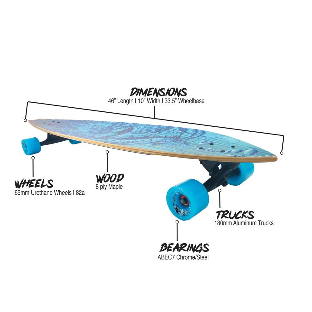 Kahuna Creations Haka Sea Dragon 47" Longboard - Image 5