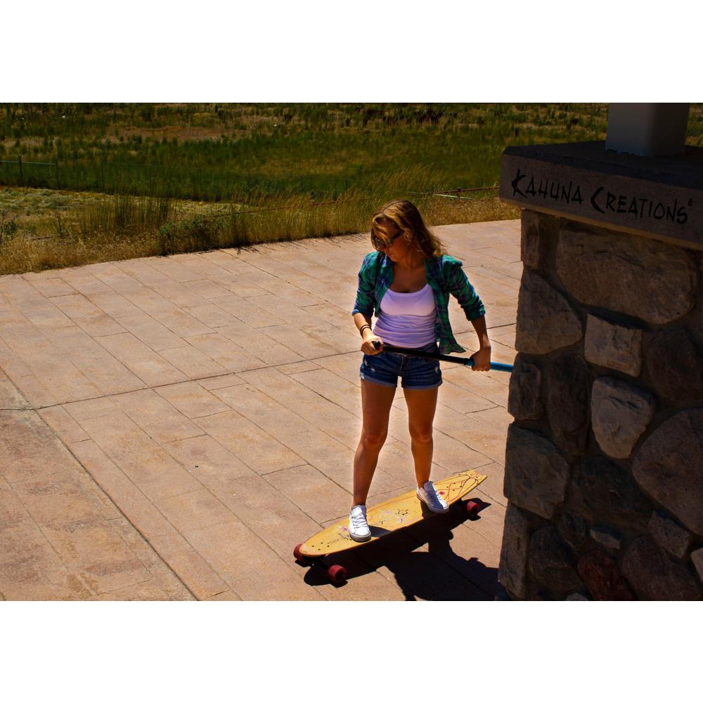 Kahuna Creations Pohaku Wahine Rider 46" Fishtail Longboard - Image 8