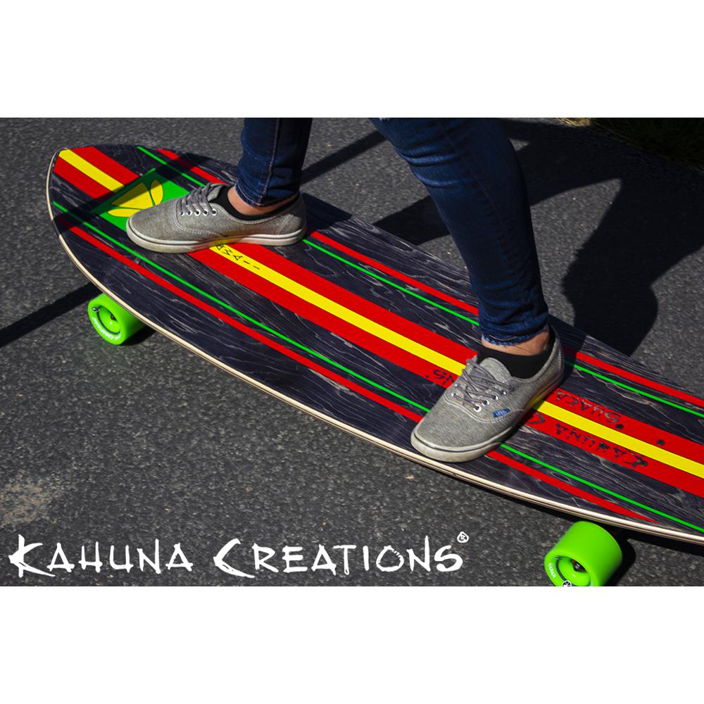 Kahuna Creations Shaka Kahili 46" Longboard with Bear Trucks - Image 4