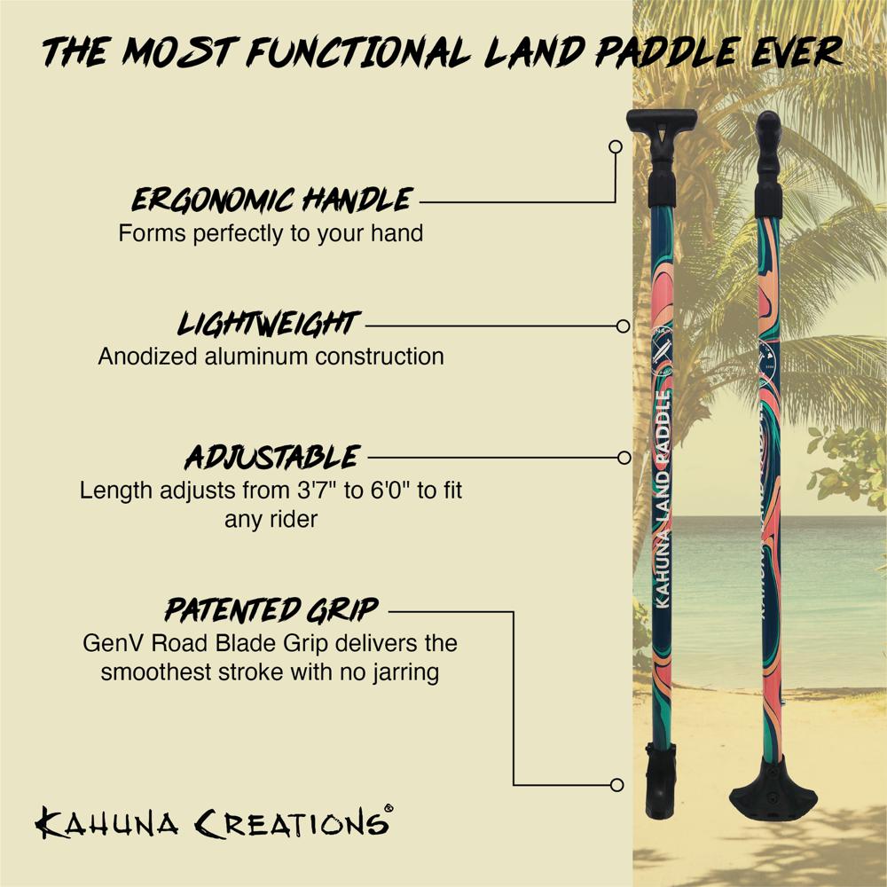 Kahuna Creations Tikehau 40" Pintail Longboard | Land Paddle Bundle - Image 7