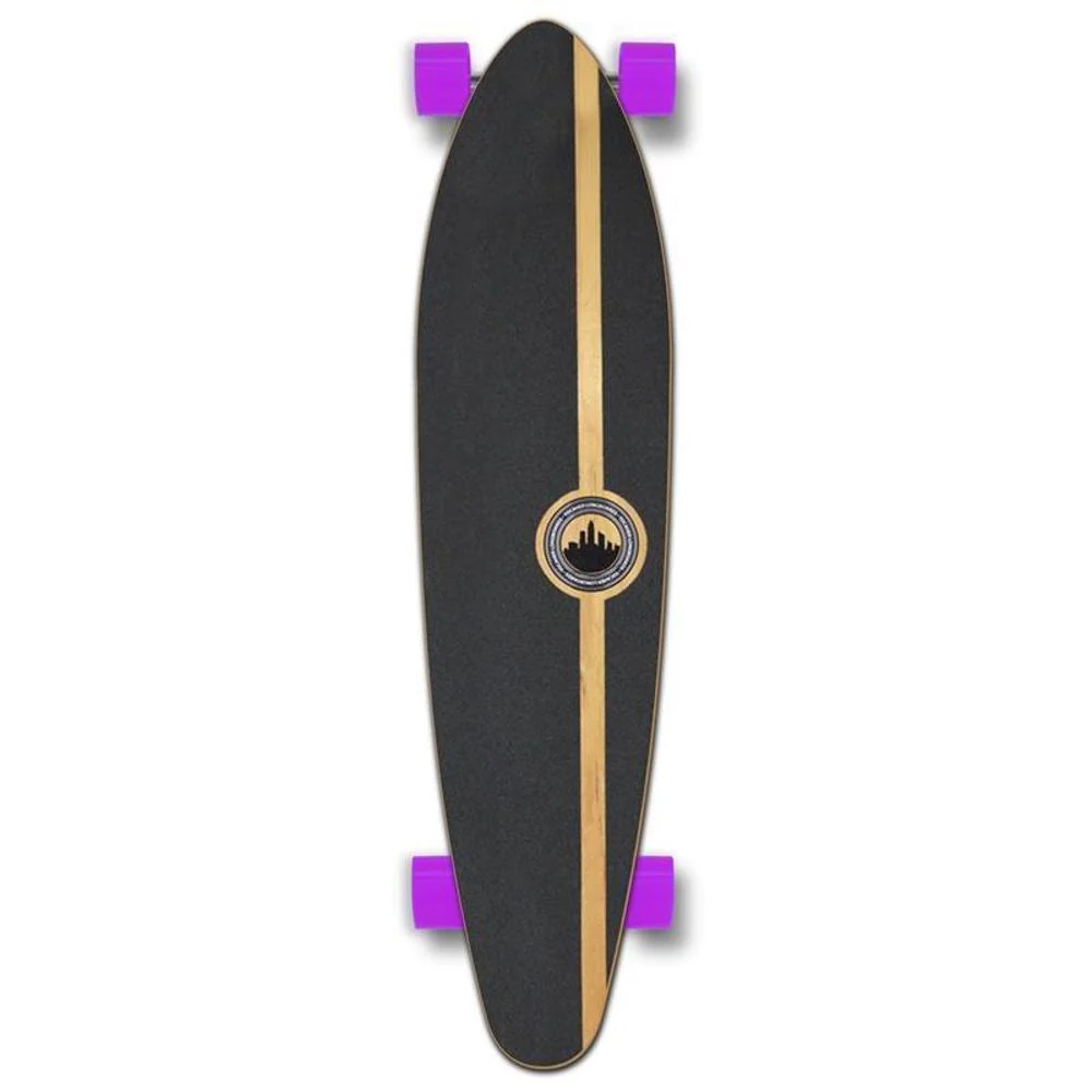 In The Pines Natural 40" Kicktail Longboard from Punked - Image 2