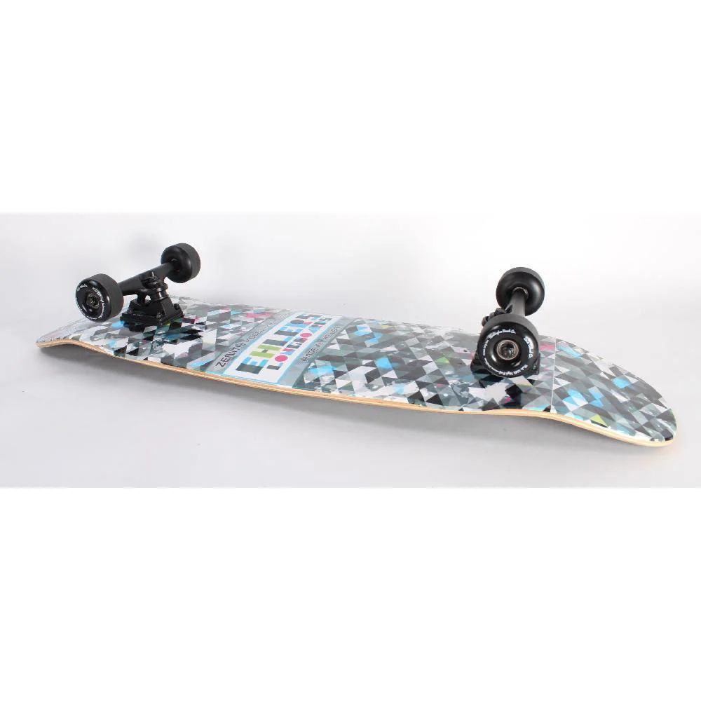 Double Kick 80s Zenith Kicktail 36" Longboard - Image 4