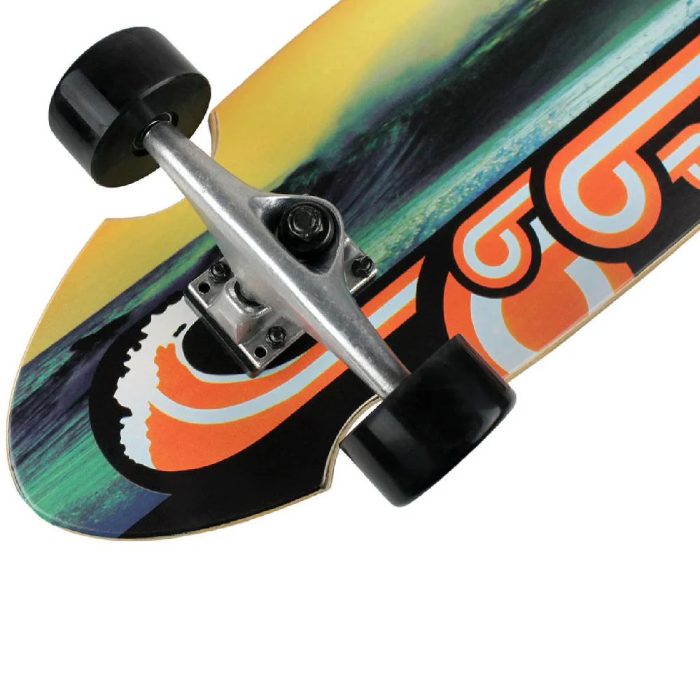 Krown Beach Wave 43" Kicktail Longboard - Image 3