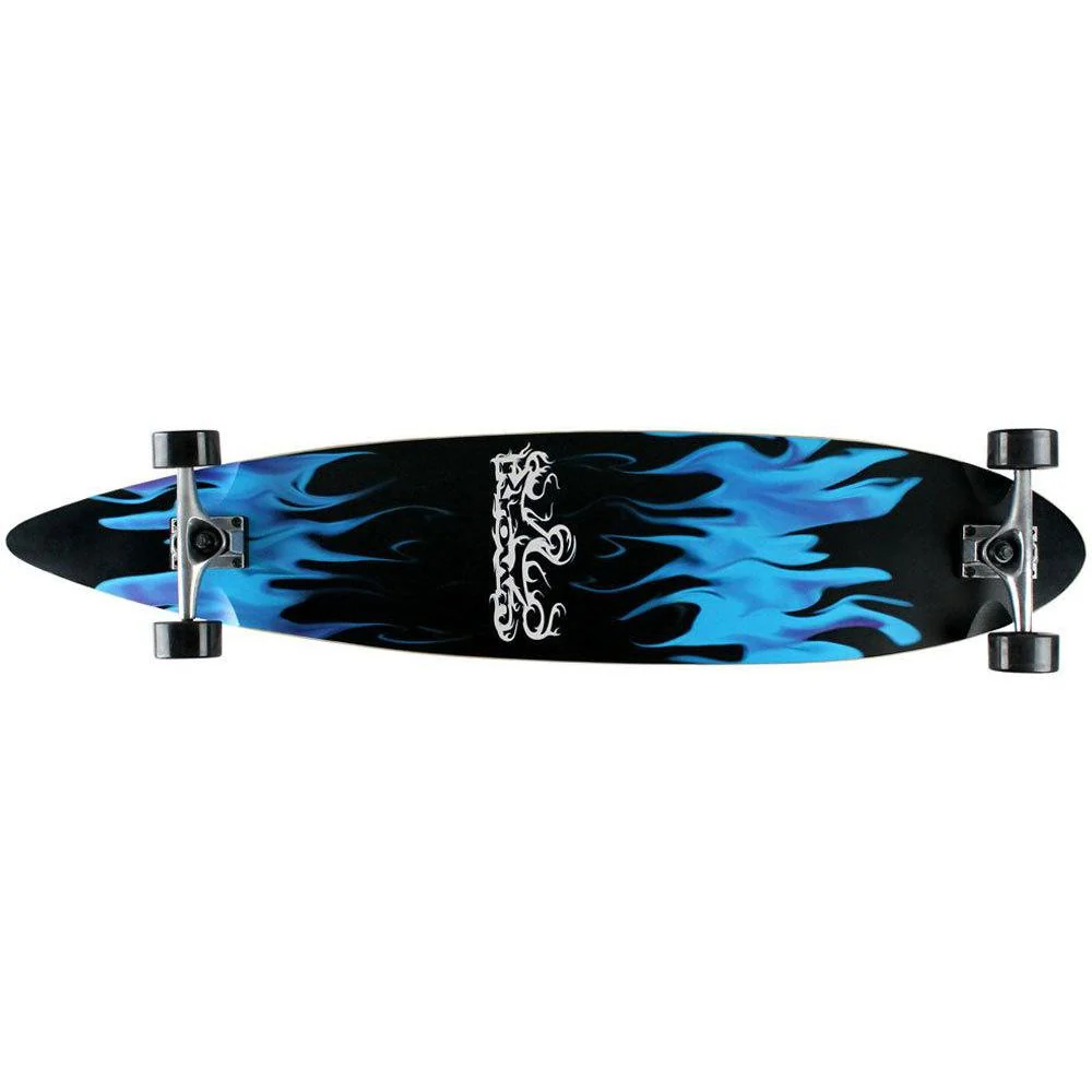 Krown Blue Flame 43" Pintail Longboard - Image 5