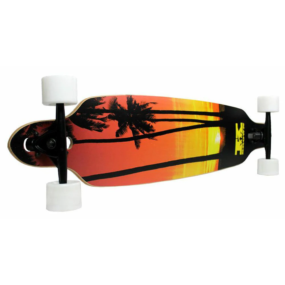 Krown Palms Elite 36 inch Drop Through Longboard - Image 2