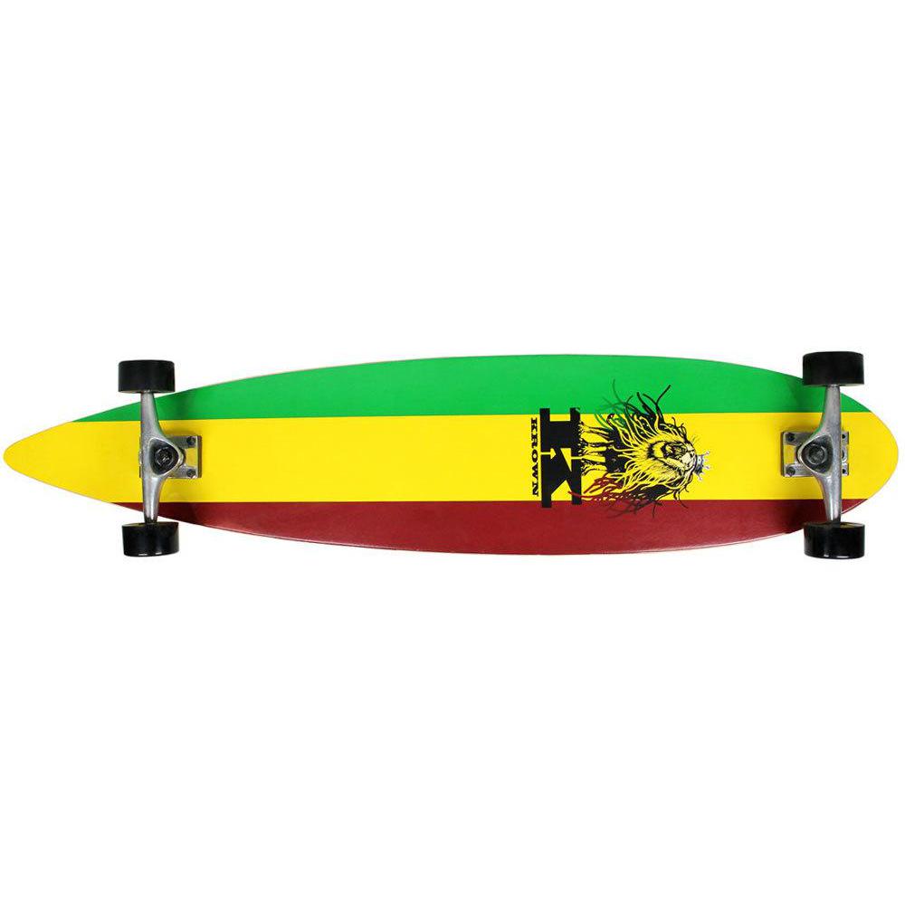 Krown Rasta 43" Pintail Longboard - Image 5