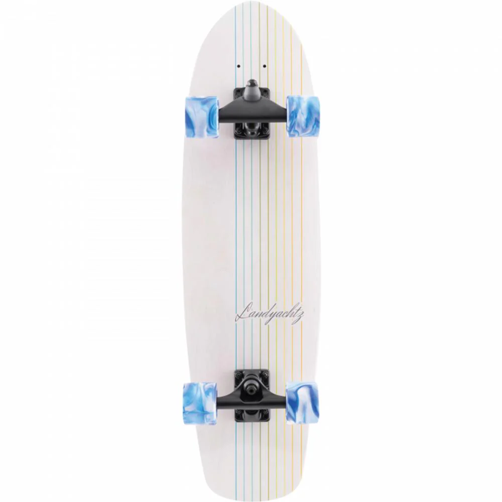 Landyachtz Butter White Lines 31.2" Surfskate Longboard