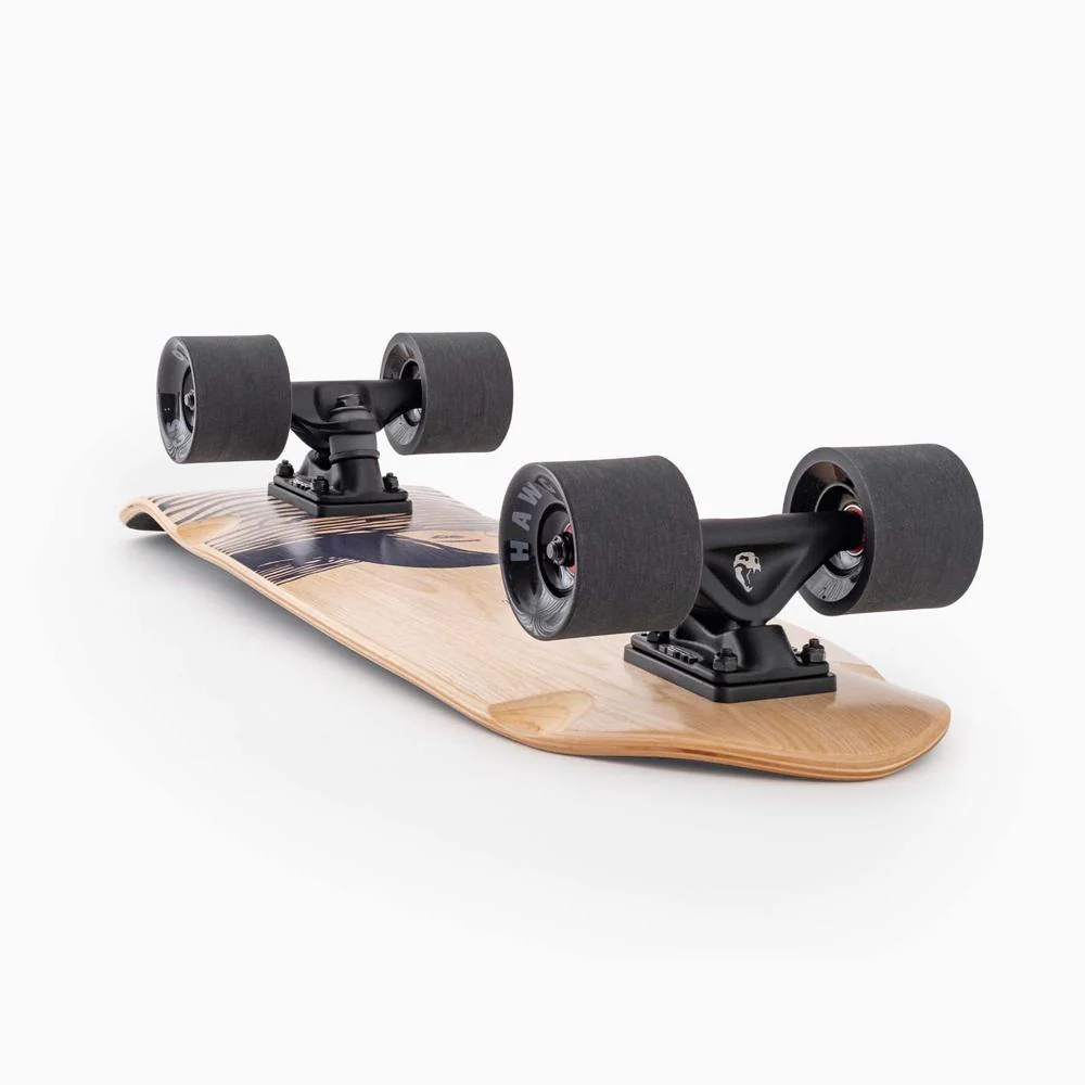 Landyachtz Dinghy Classic Fender Midnight Dip 28" Cruiser Longboard - Image 3