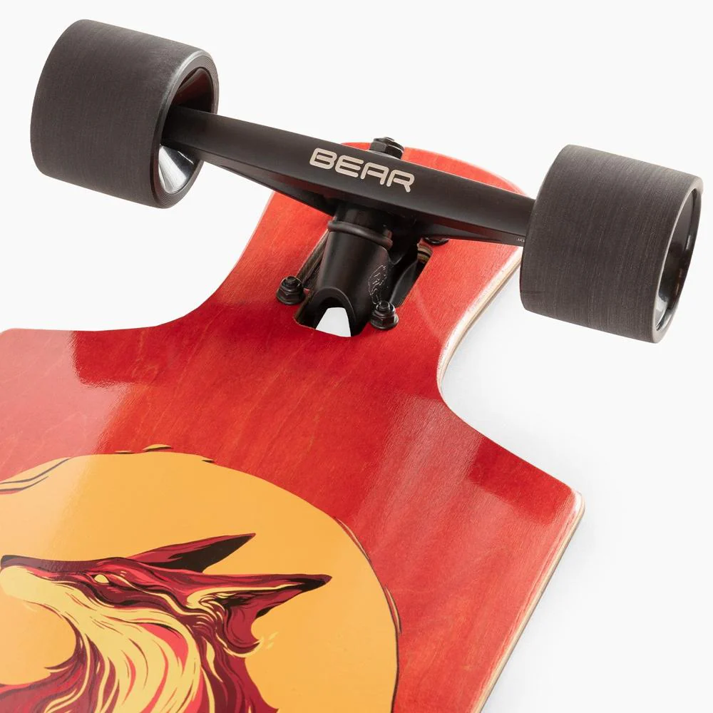 Landyachtz Drop Hammer Sun Fox 36" Drop Through Longboard - Image 4