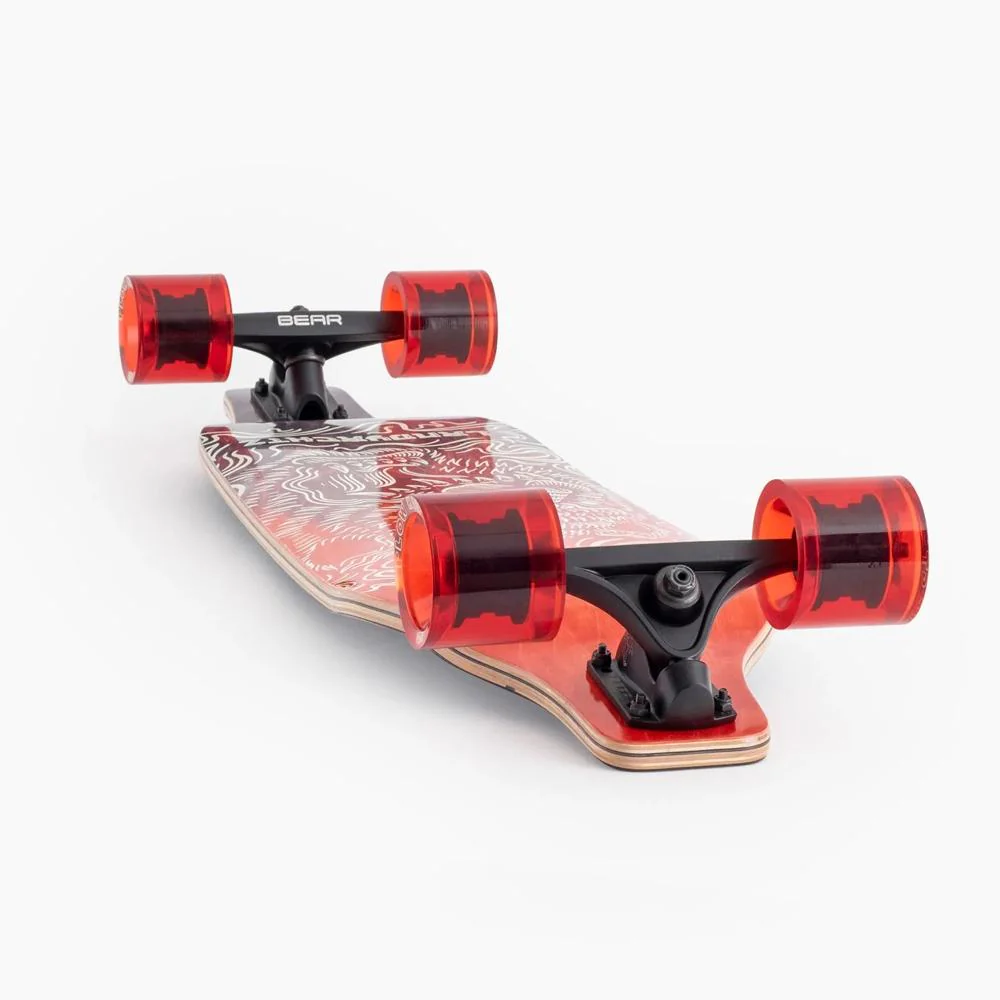 Landyachtz Evo Bear 36" Drop Down Longboard with Bear Trucks - Image 3