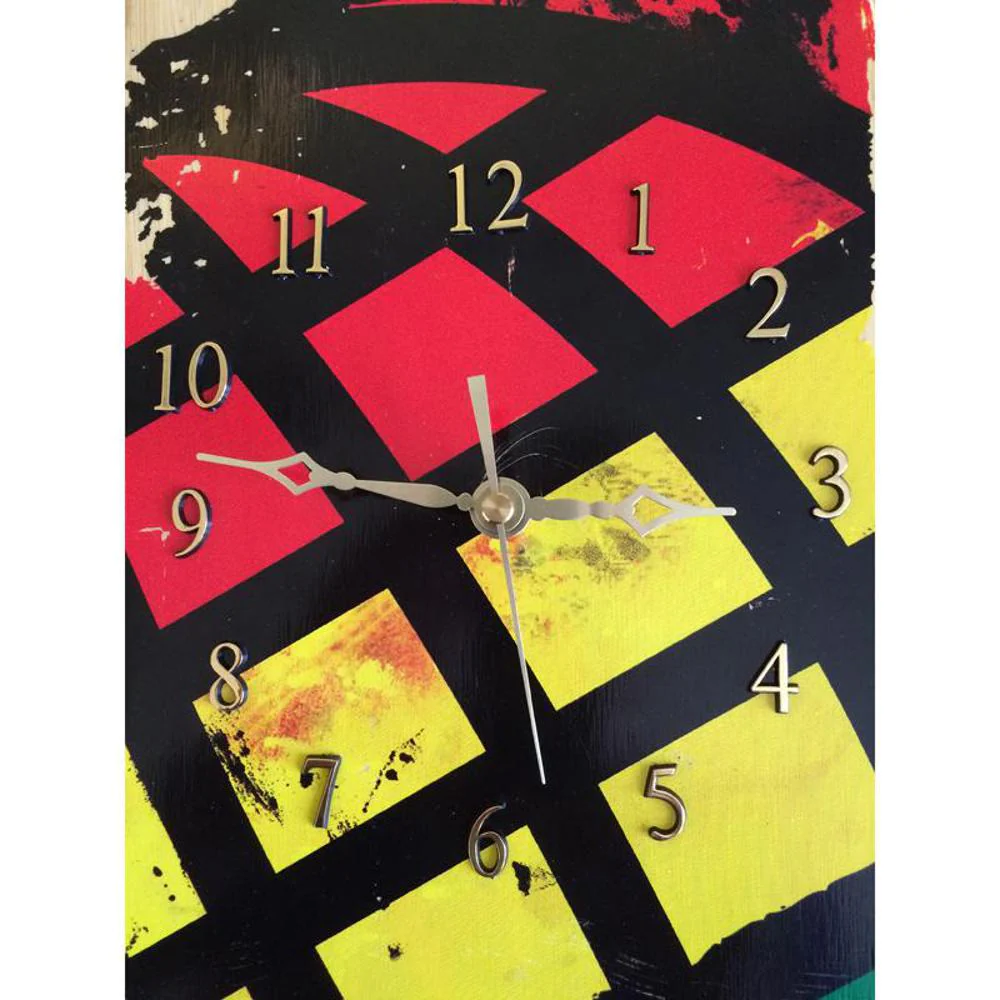 Longboard Art Skateboard Wall Clock - Image 4
