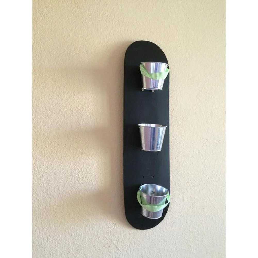 Longboard Skateboard Art - Compact Herb Garden - Image 4