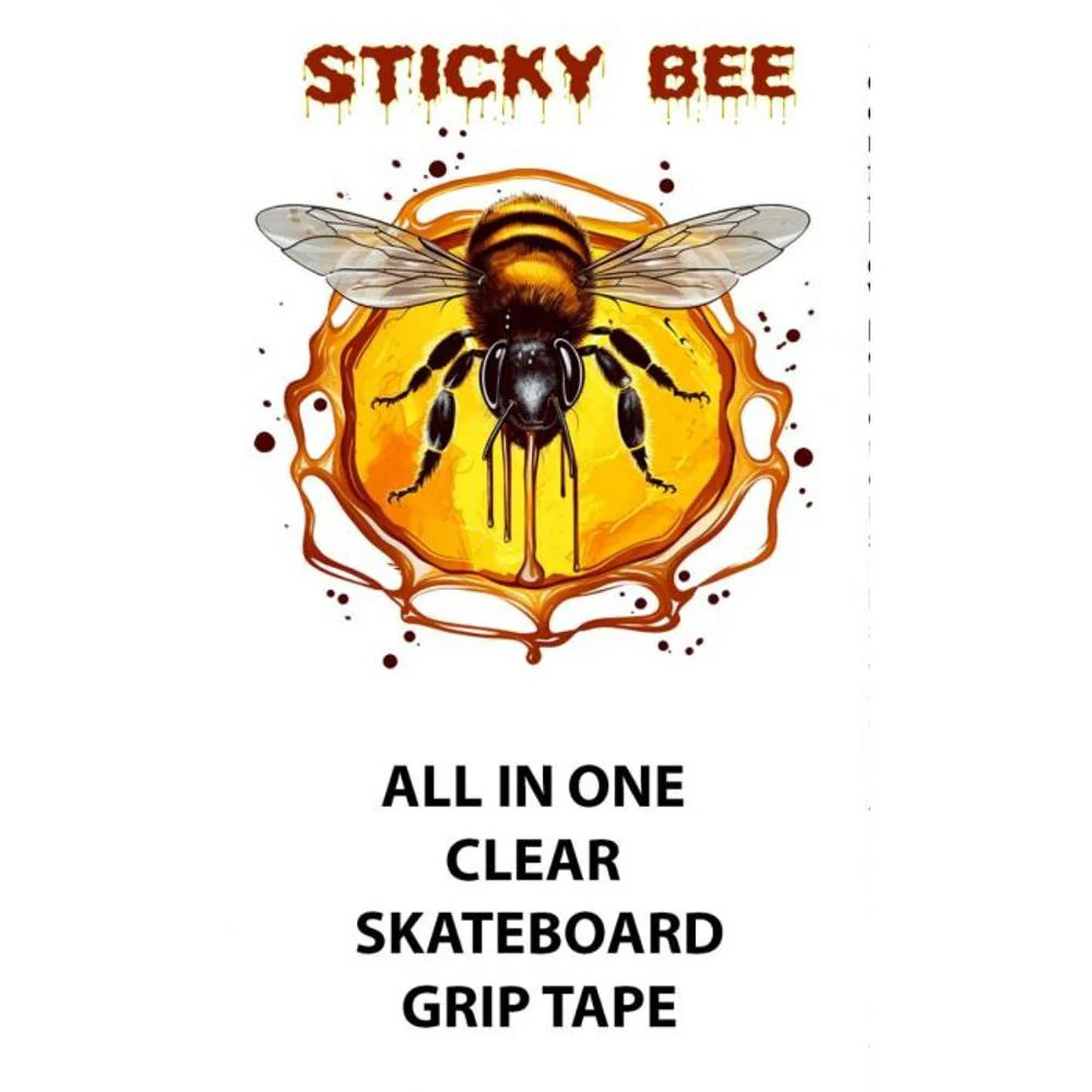 Longboard Skateboard Sticky Bee Clear Spray on Griptape - Image 4