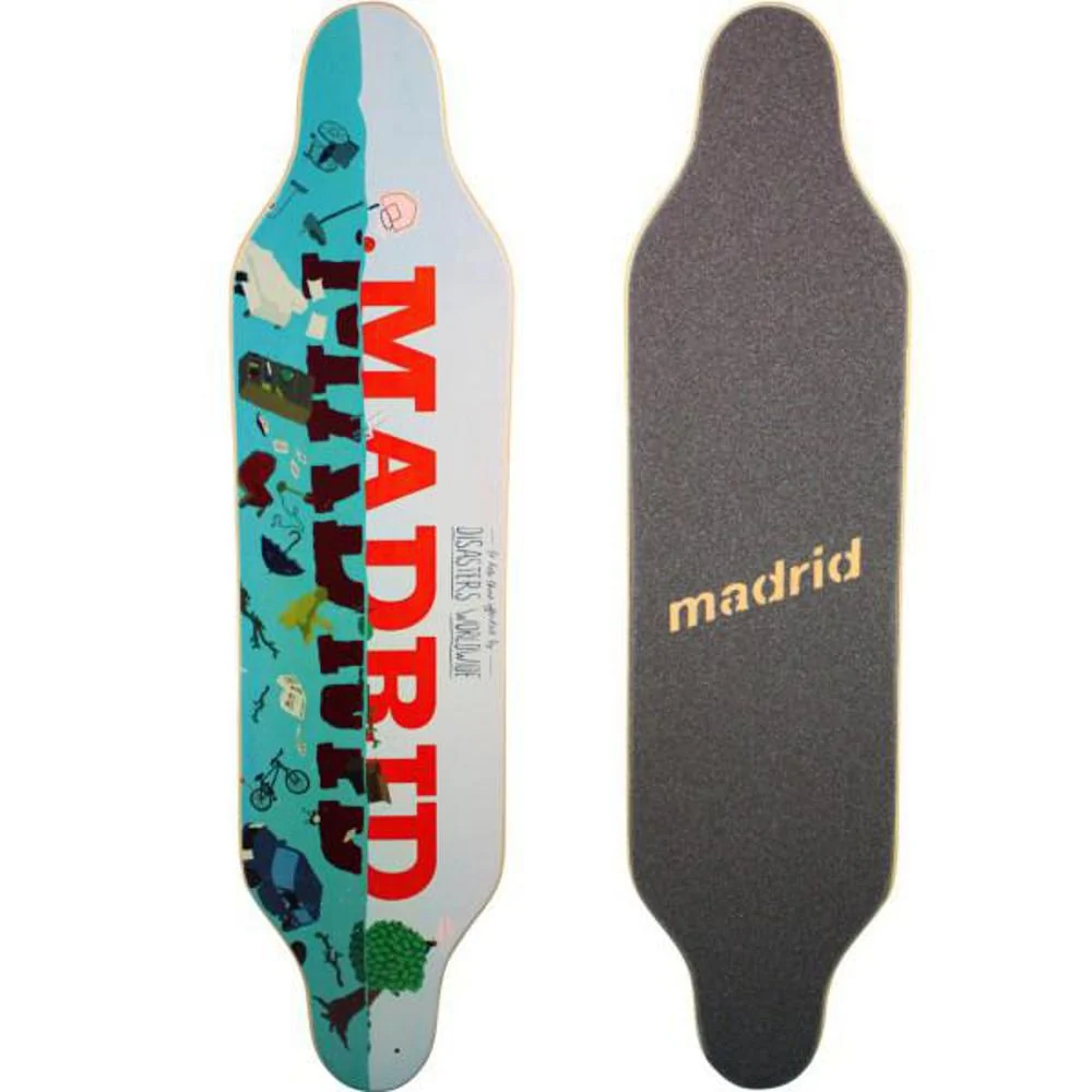 Madrid 2015 Disaster Relief Weezer Longboard - 36" - Deck - Image 3