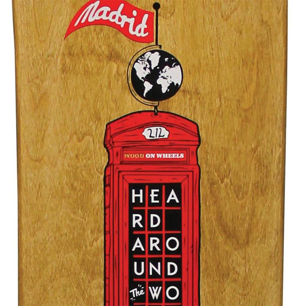 Madrid 2015 Gentleman Halberd Freeride 36" Longboard Deck - Image 2