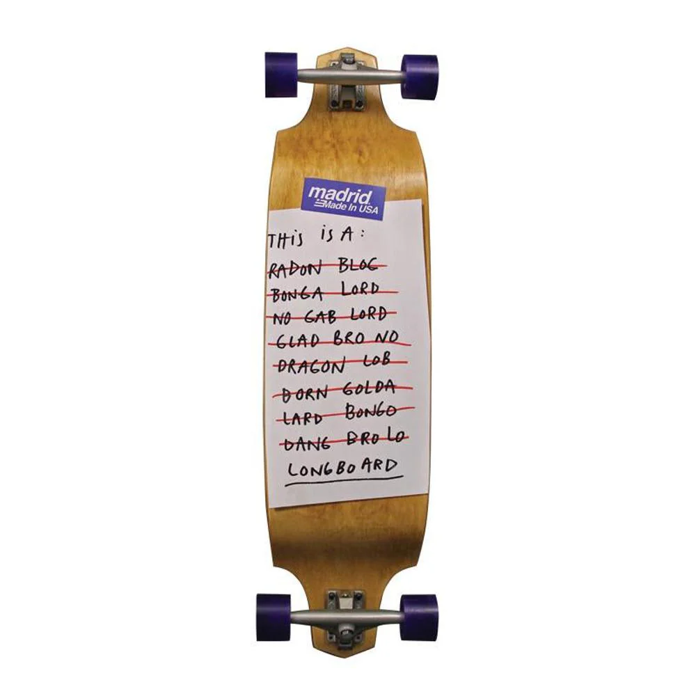 Madrid Anagram Ratchet Longboard Top Mount - Complete - Image 2