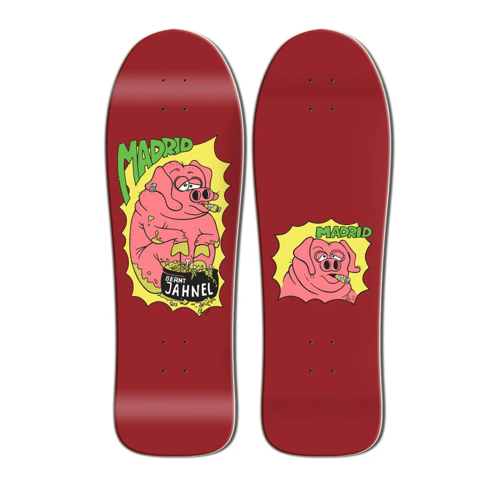 Madrid Bernt Jahnel PIG Reissue 10" Skateboard Deck