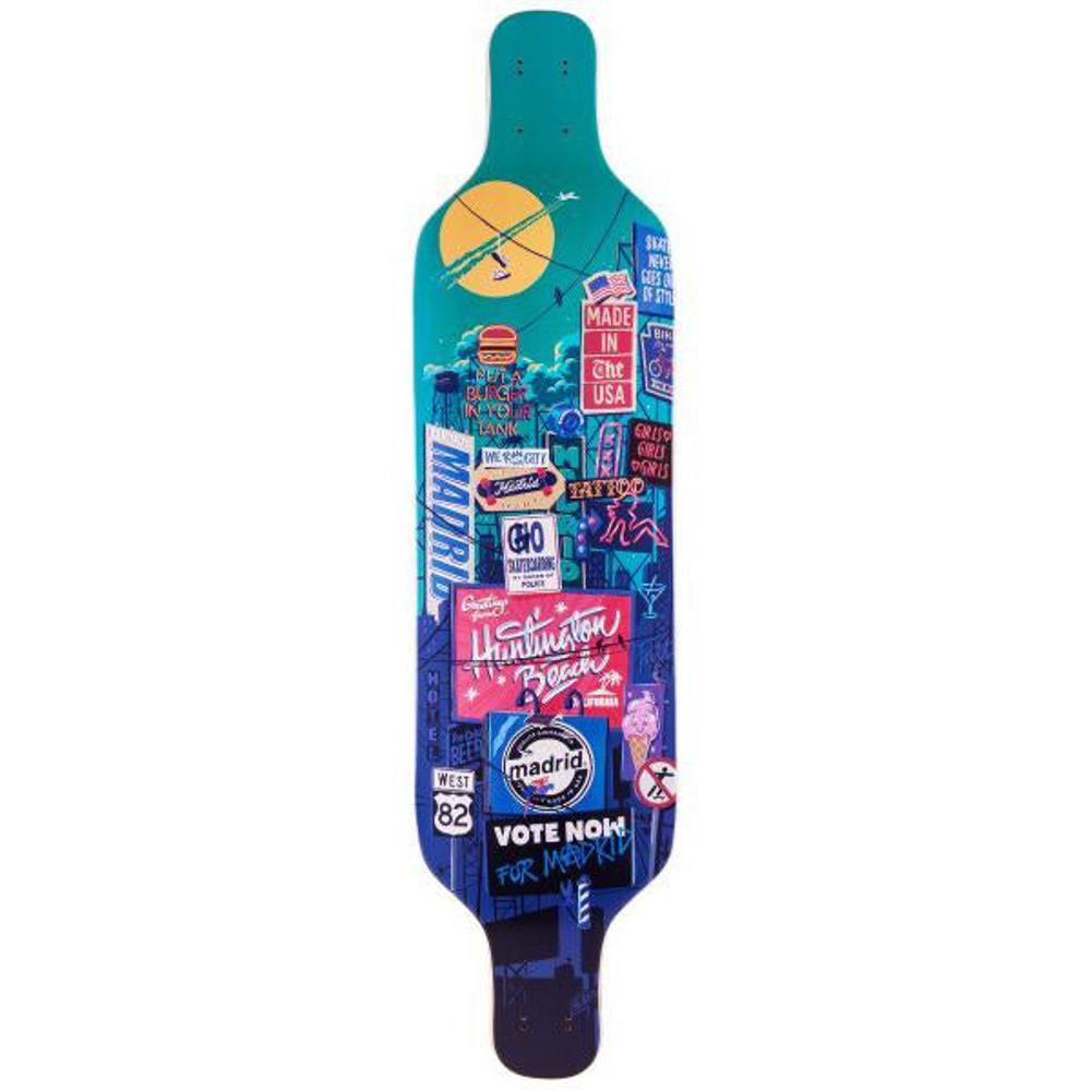 Madrid Billboard Dream Carving Longboard Top Mount Deck - Image 4