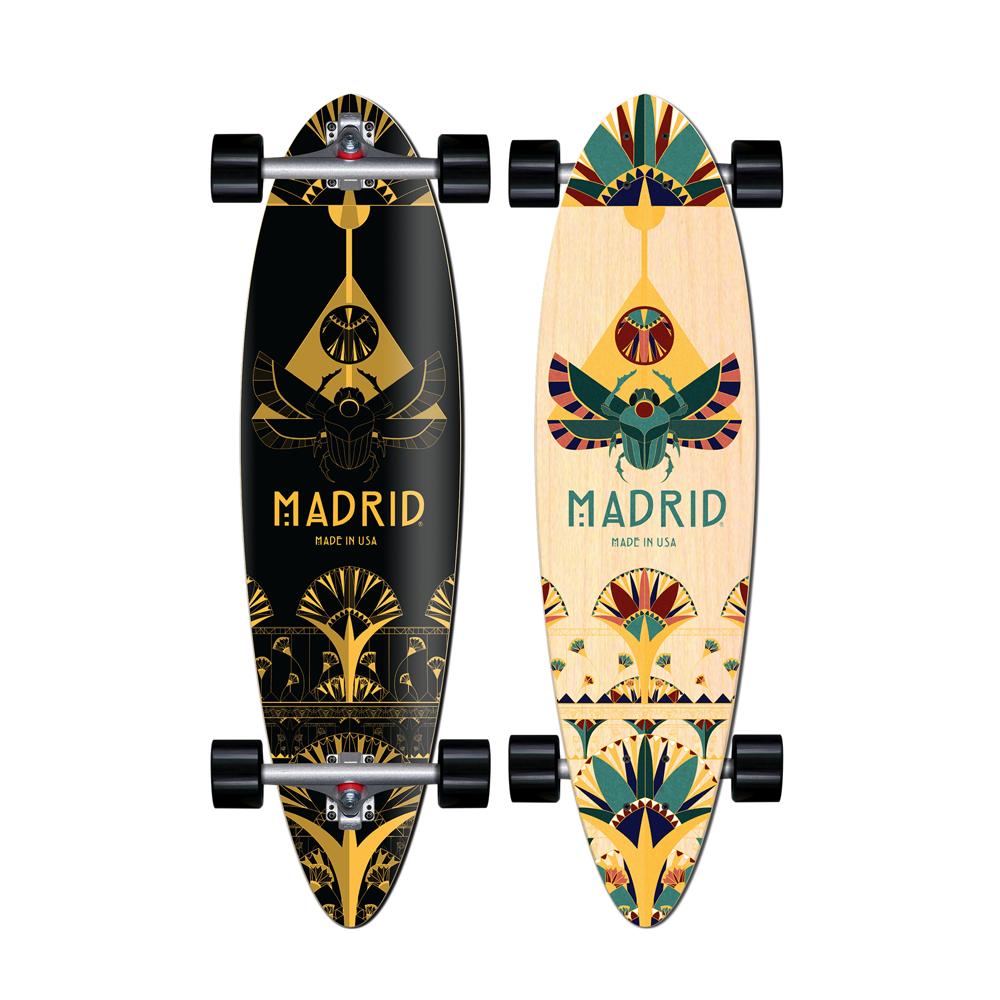 Madrid Blunt Scarab 36" Pintail Longboard